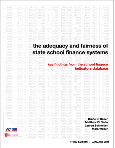 The Adequacy and Fairness of School Finance Systems (Third Edition)